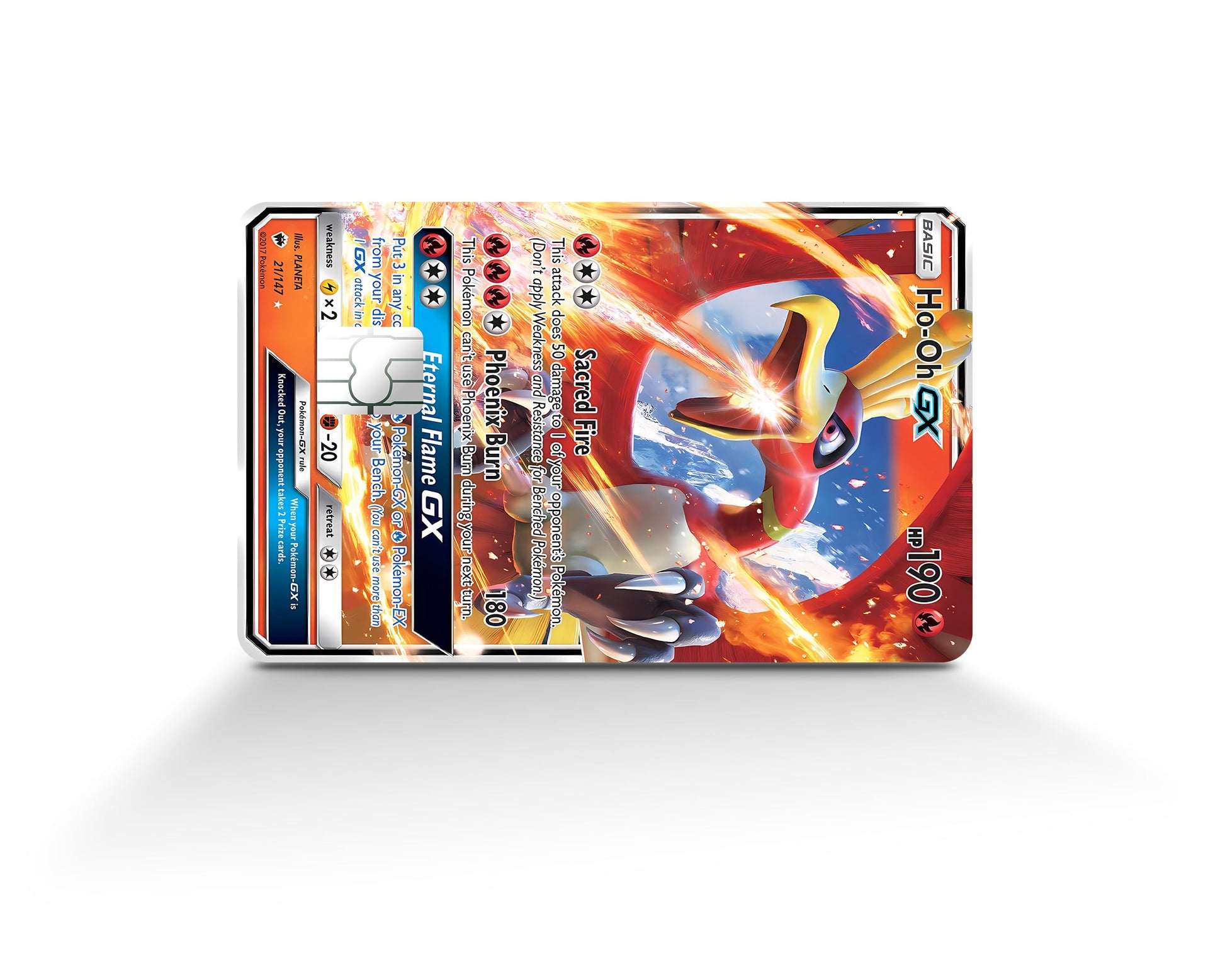 Rare Ho-oh Pokemon Card Credit Card Credit Card Skin Anime Town Creations Rare Ho-oh Pokemon Card Credit Card Credit Card Skin Anime Town Creations