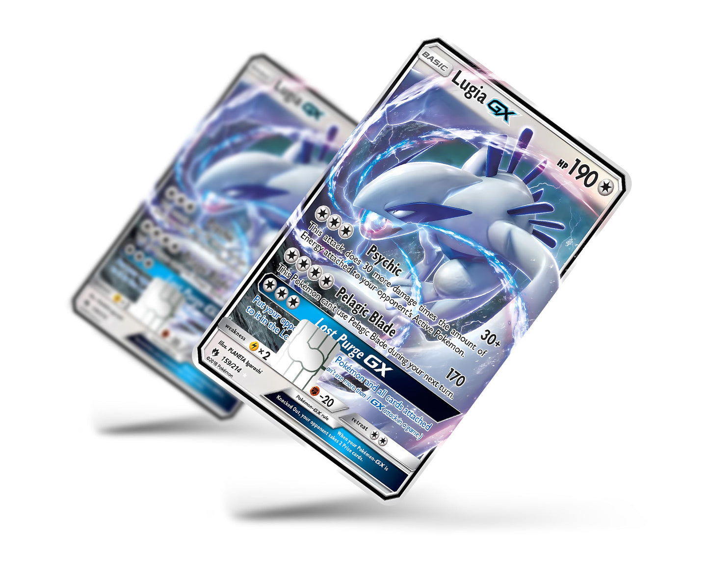 Rare Lugia Pokemon Card Credit Card Credit Card Skin – Anime Town Creations
