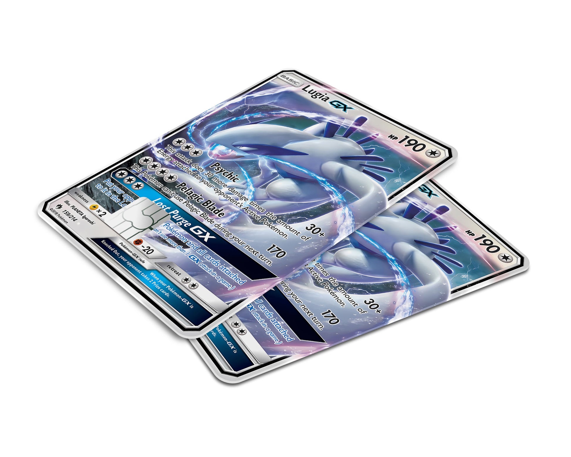 rare lugia pokemon card Rare Lugia Pokemon Card Credit Card Skin