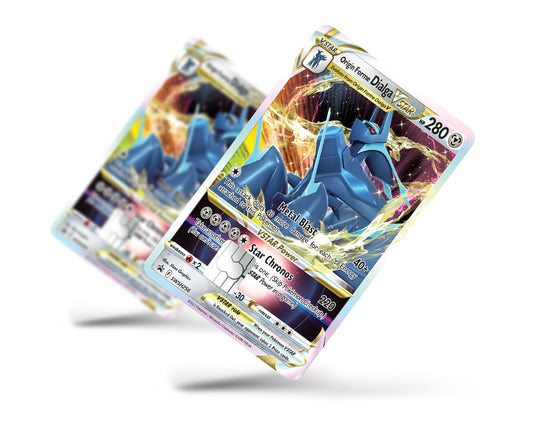 Anime Town Creations Credit Card Dialga Pokemon Card Full Skins - Anime Pokemon Credit Card Skin