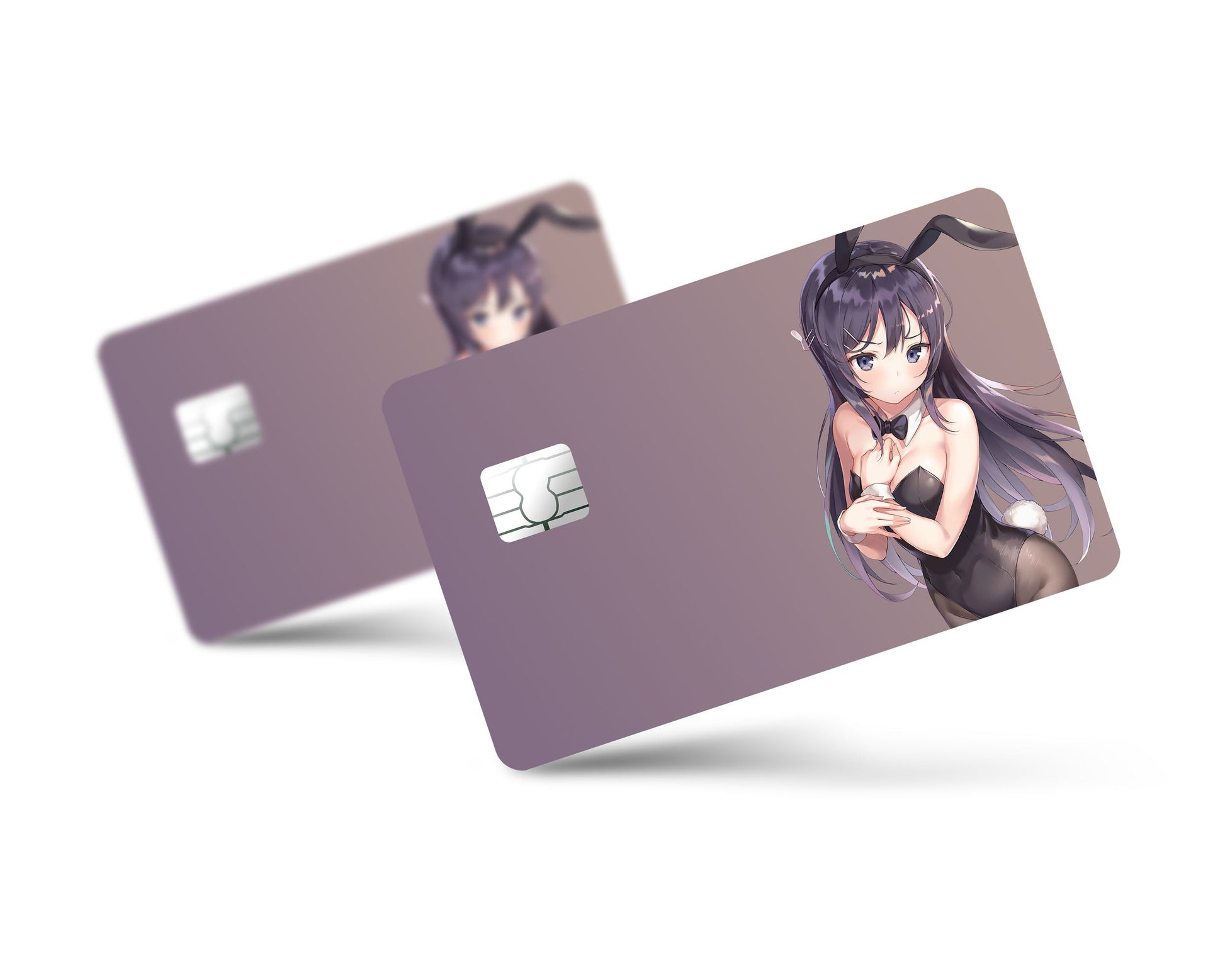 Anime Town Creations Credit Card Bunny Girl Senpai Mai Sakurajima Full Skins - Anime Rascal Does Not Dream of Bunny Girl Senpai Credit Card Skin