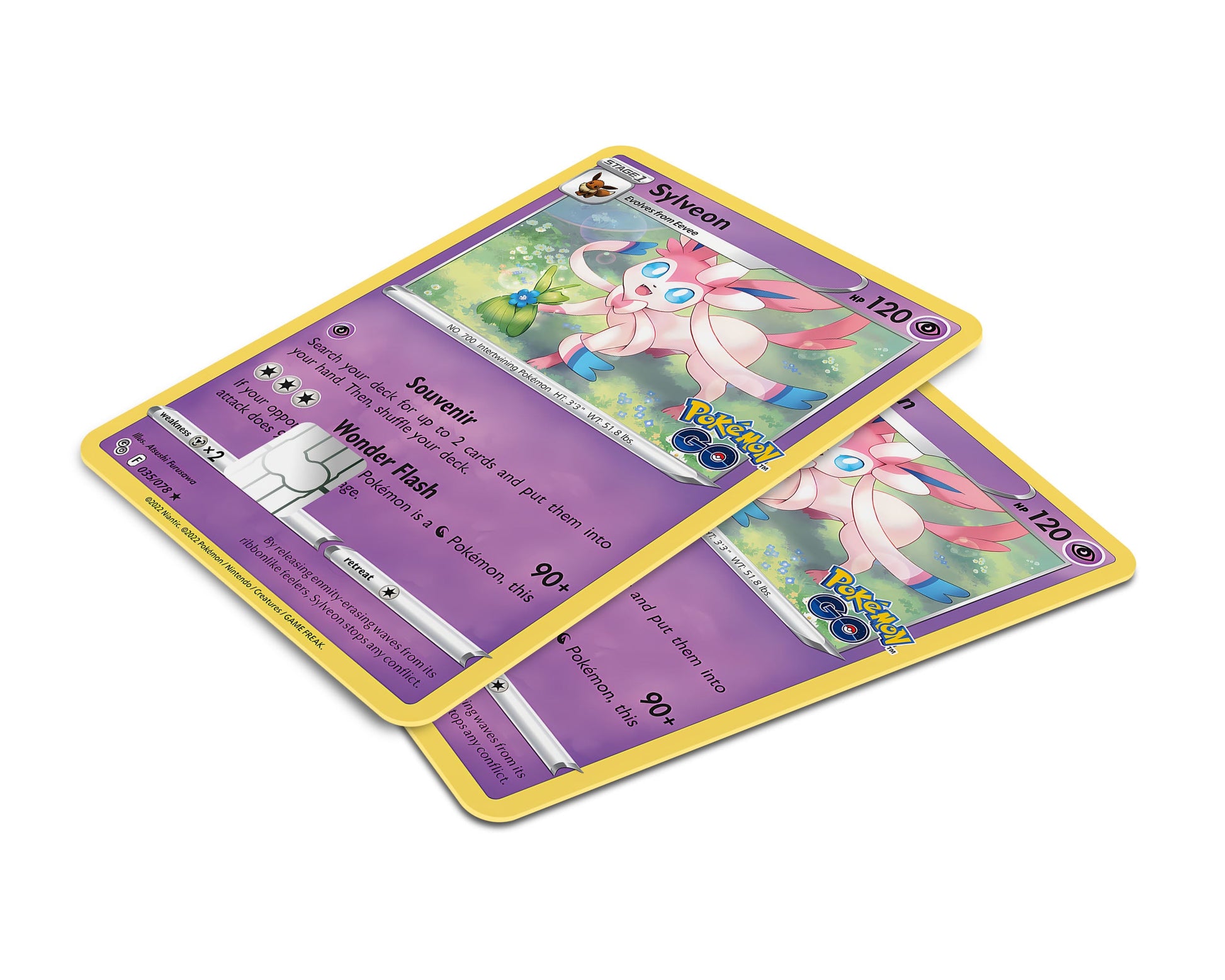 Anime Town Creations Credit Card Cute Sylveon Pokemon Card Window Skins - Anime Pokemon Credit Card Skin