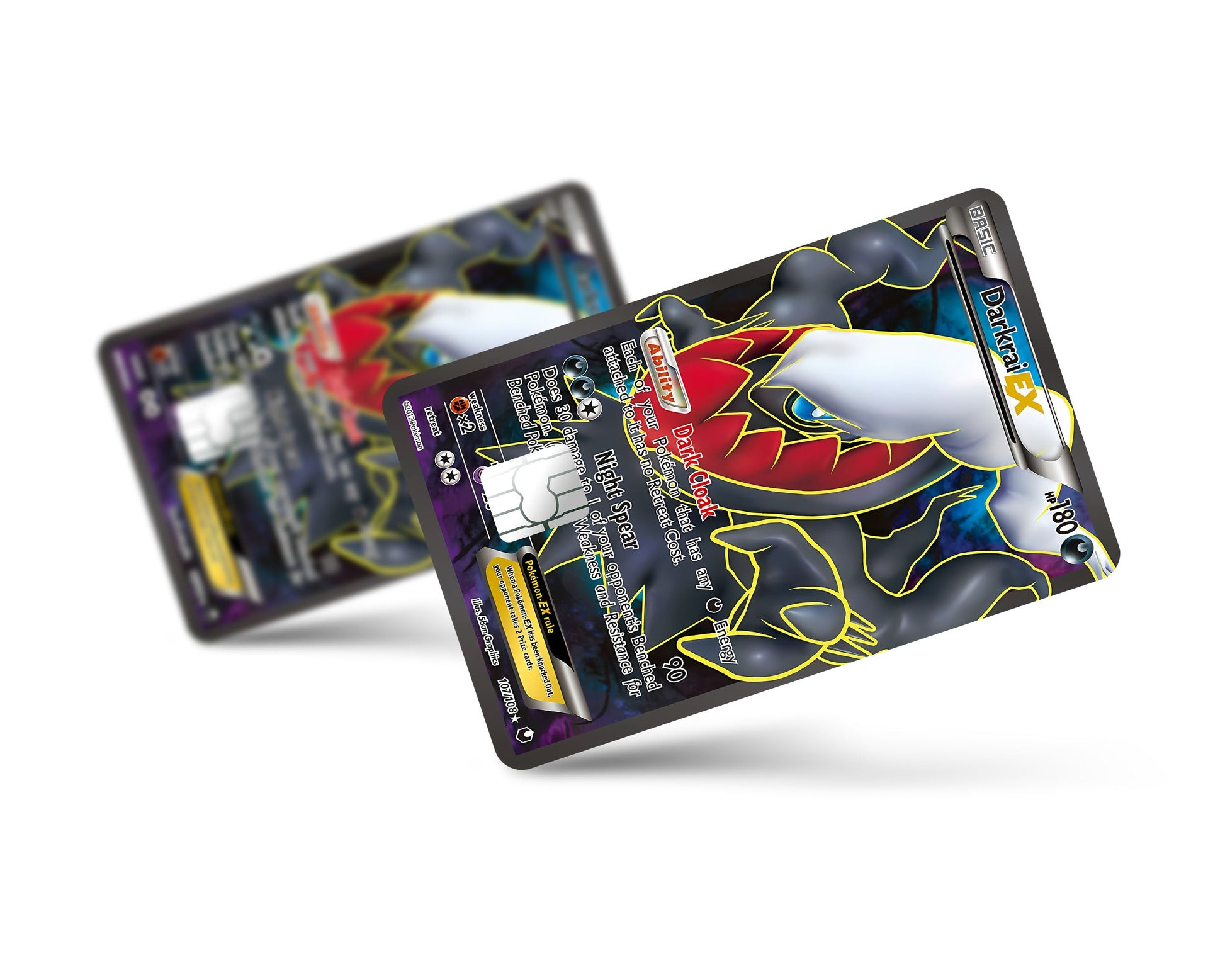 Anime Town Creations Credit Card Darkrai Pokemon Card Full Skins - Anime Pokemon Credit Card Skin