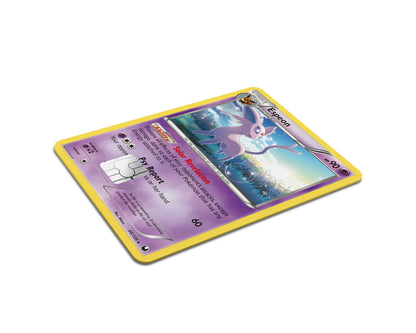 Anime Town Creations Credit Card Espeon Pokemon Card Full Skins - Anime Pokemon Credit Card Skin
