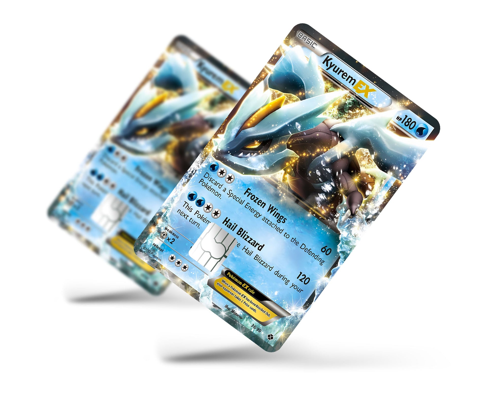 Kyurem Pokemon Card Credit Card Credit Card Skin Anime Town Creations Kyurem Pokemon Card Credit Card Credit Card Skin Anime Town Creations