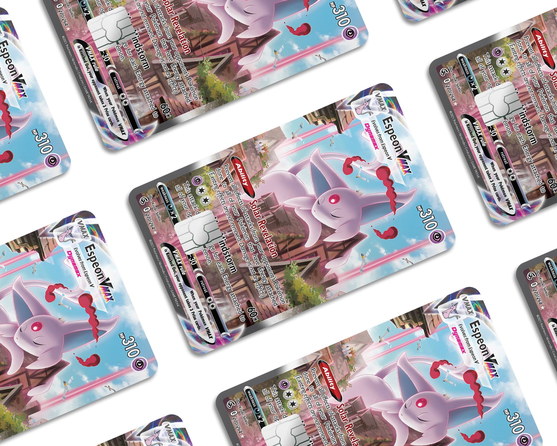 Rare Espeon Pokemon Card Credit Card Credit Card Skin Anime Town Creations Rare Espeon Pokemon Card Credit Card Credit Card Skin Anime Town Creations