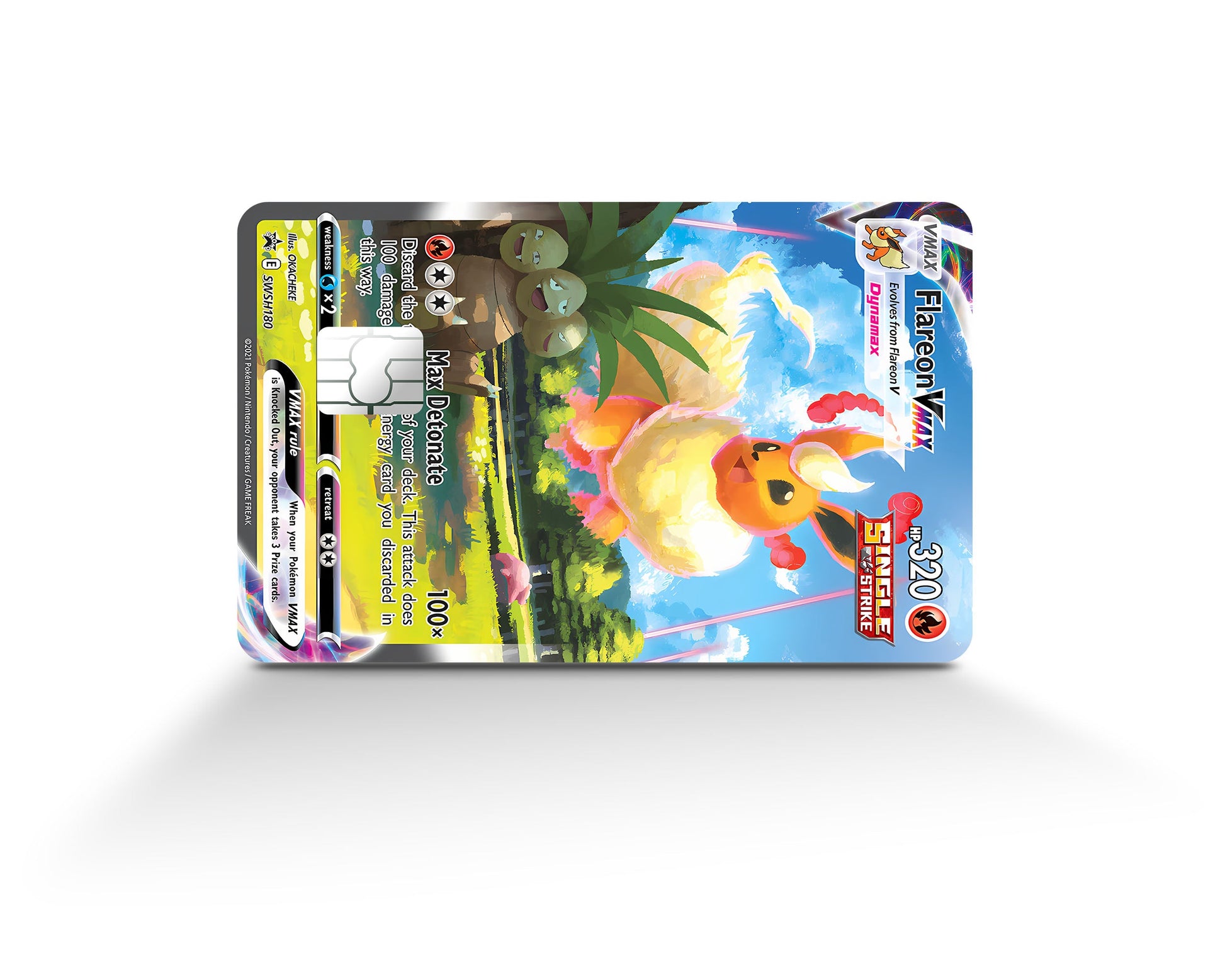 Rare Flareon Pokemon Card Credit Card Credit Card Skin Anime Town Creations Rare Flareon Pokemon Card Credit Card Credit Card Skin Anime Town Creations