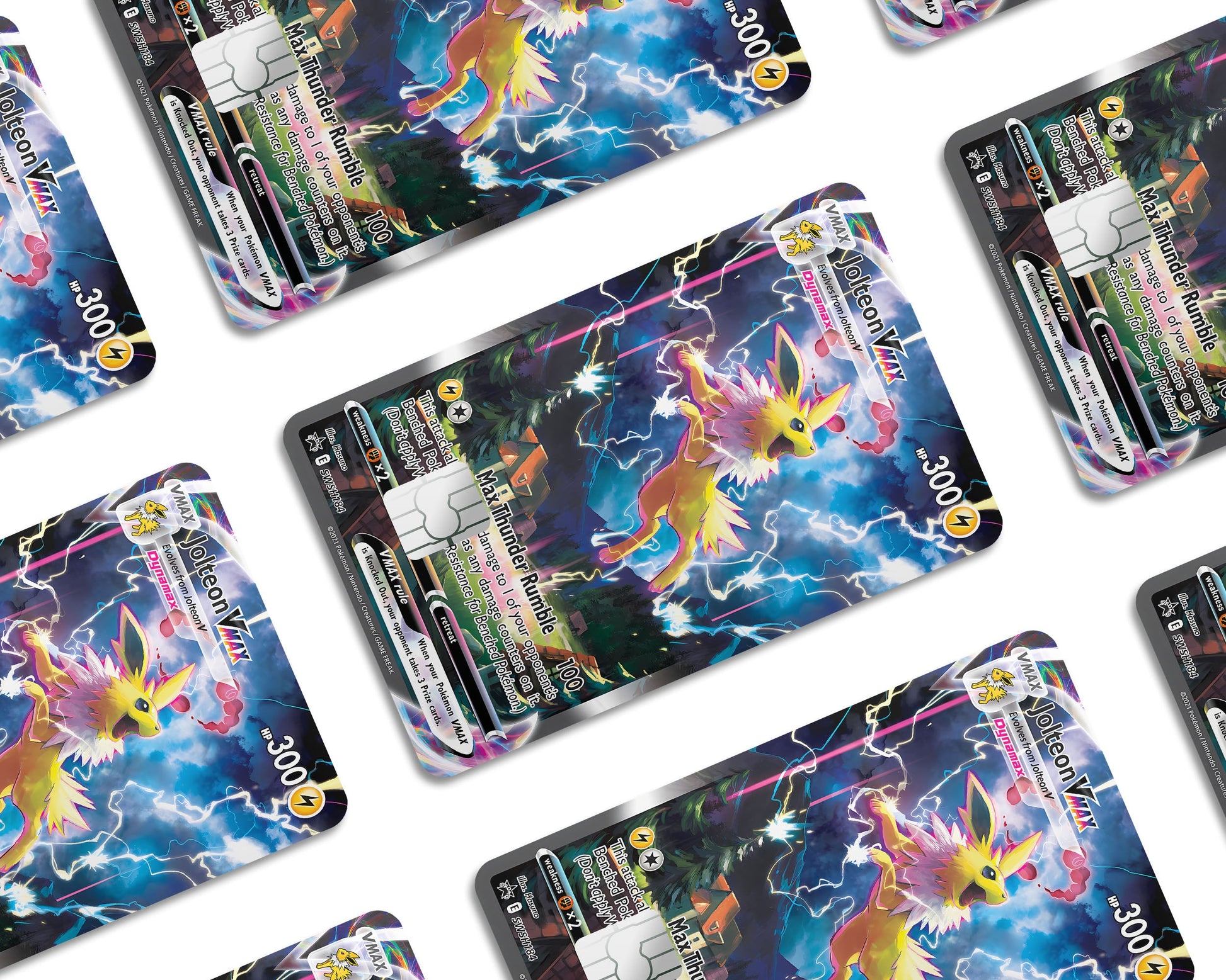 Rare Jolteon Pokemon Card Credit Card Credit Card Skin Anime Town Creations Rare Jolteon Pokemon Card Credit Card Credit Card Skin Anime Town Creations