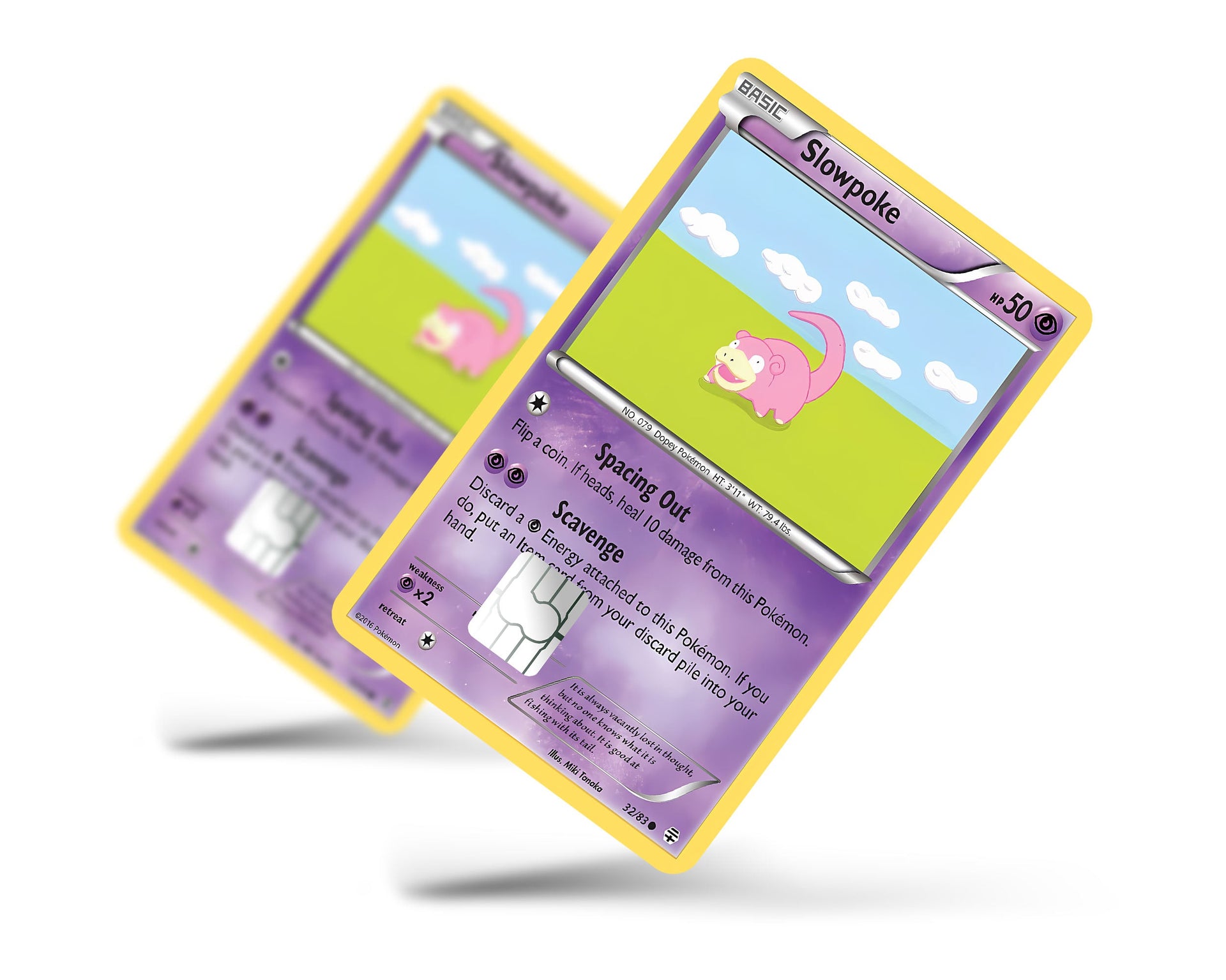 pokemon cards slowpoke Card Credit Card Credit Card Skin – Anime Town Creations VIVCLEARANCE50 Water / 70 / Type: Creature, Subtype: Knight, Style:Sisu