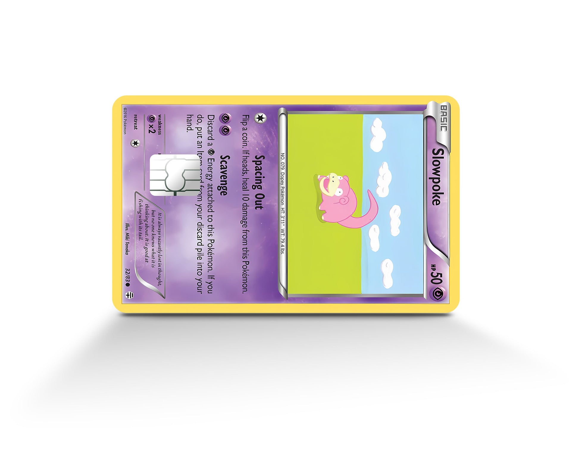 pokemon card slowpoke POKMON CARD GAME S6H 030/070 C