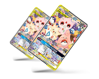 Anime Town Creations Credit Card Tag Cute Togepi Cleffa Igglybuff Pokemon Card Full Skins - Anime Pokemon Credit Card Skin