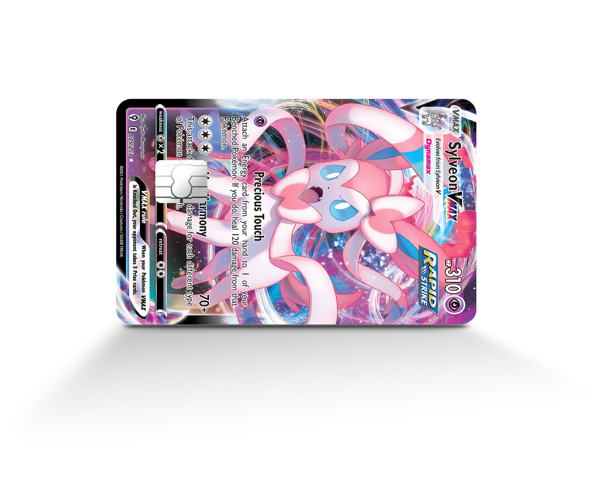 Vmax Sylveon Pokemon Card Credit Card Credit Card Skin Anime Town Creations Vmax Sylveon Pokemon Card Credit Card Credit Card Skin Anime Town Creations