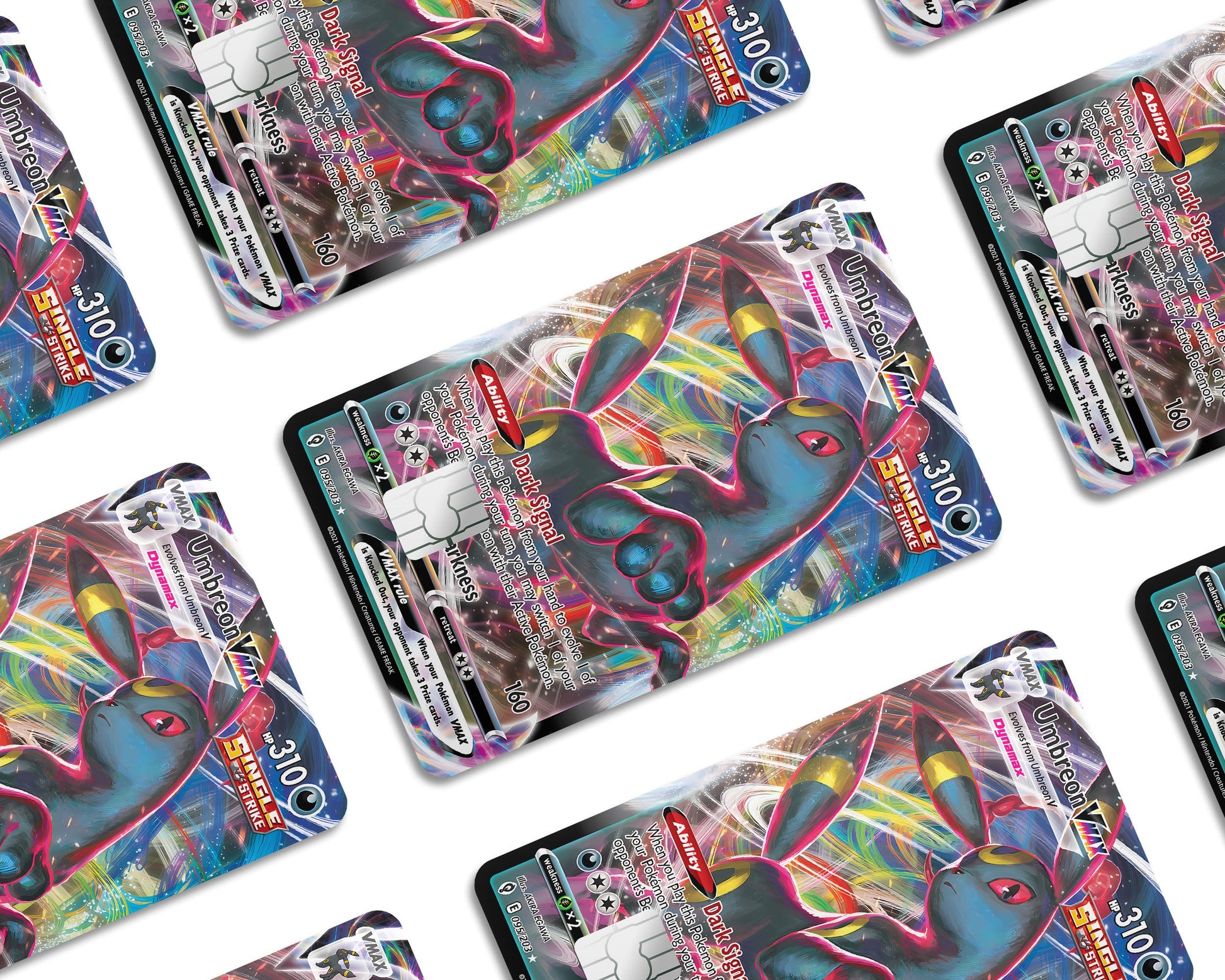Vmax Umbreon Pokemon Card Credit Card Credit Card Skin Anime Town Creations Vmax Umbreon Pokemon Card Credit Card Credit Card Skin Anime Town Creations