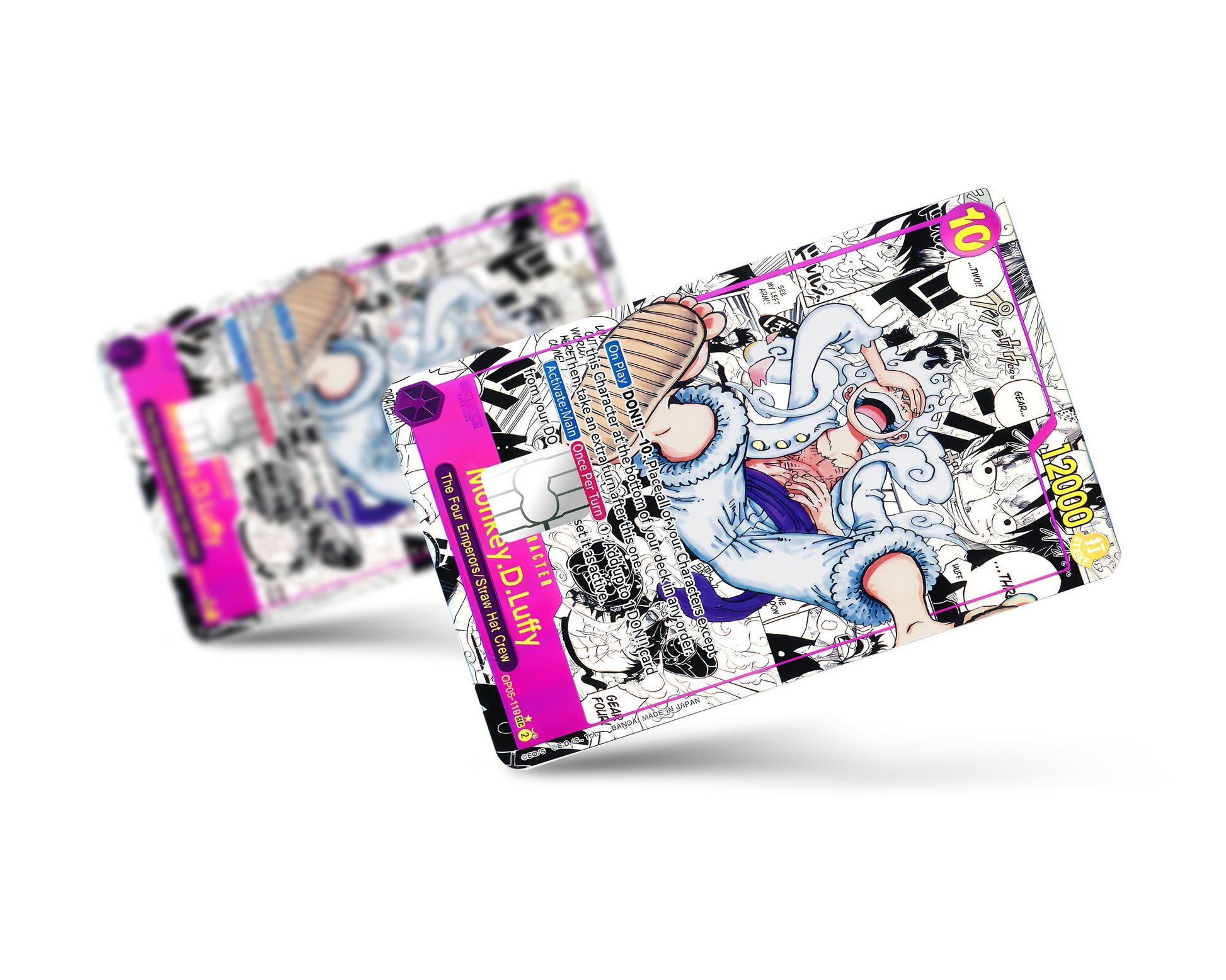 Luffy Gear 5 Manga Limited Edition One Piece Card Credit Card Skin Luffy Gear 5 Manga Limited Edition One Piece Card Credit Card Skin