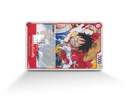 Anime Town Creations Credit Card Moneky D Luffy One Piece Card Full Skins - Anime One Piece Credit Card Skin