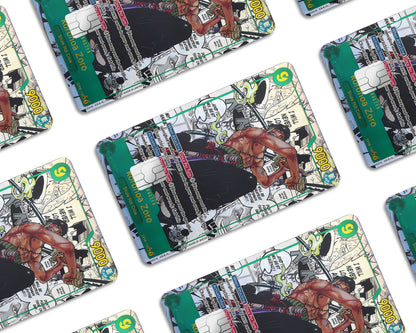 Roronoa Zoro Manga Limited Edition One Piece Card Credit Card Credit Card Skin Anime Town Creations Roronoa Zoro Manga Limited Edition One Piece Card Credit Card Credit Card Skin Anime Town Creations