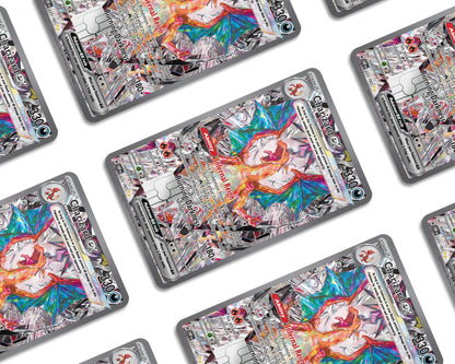 Anime Town Creations Credit Card Charizard EX Pokemon Card Window Skins - Anime Pokemon Credit Card Skin
