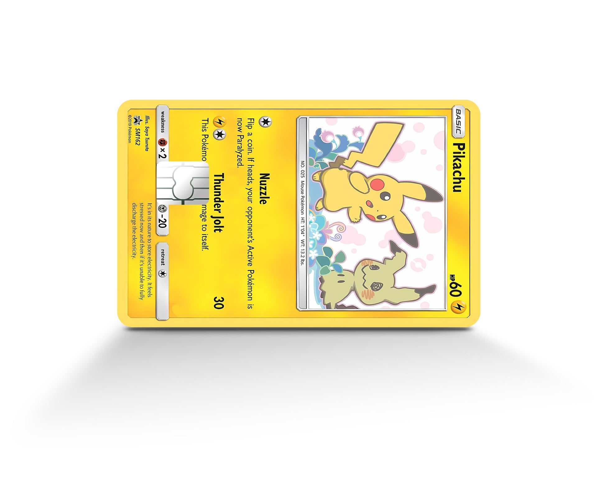 Anime Town Creations Credit Card Pikachu Mimikyu Pokemon Card Full Skins - Anime Pokemon Credit Card Skin