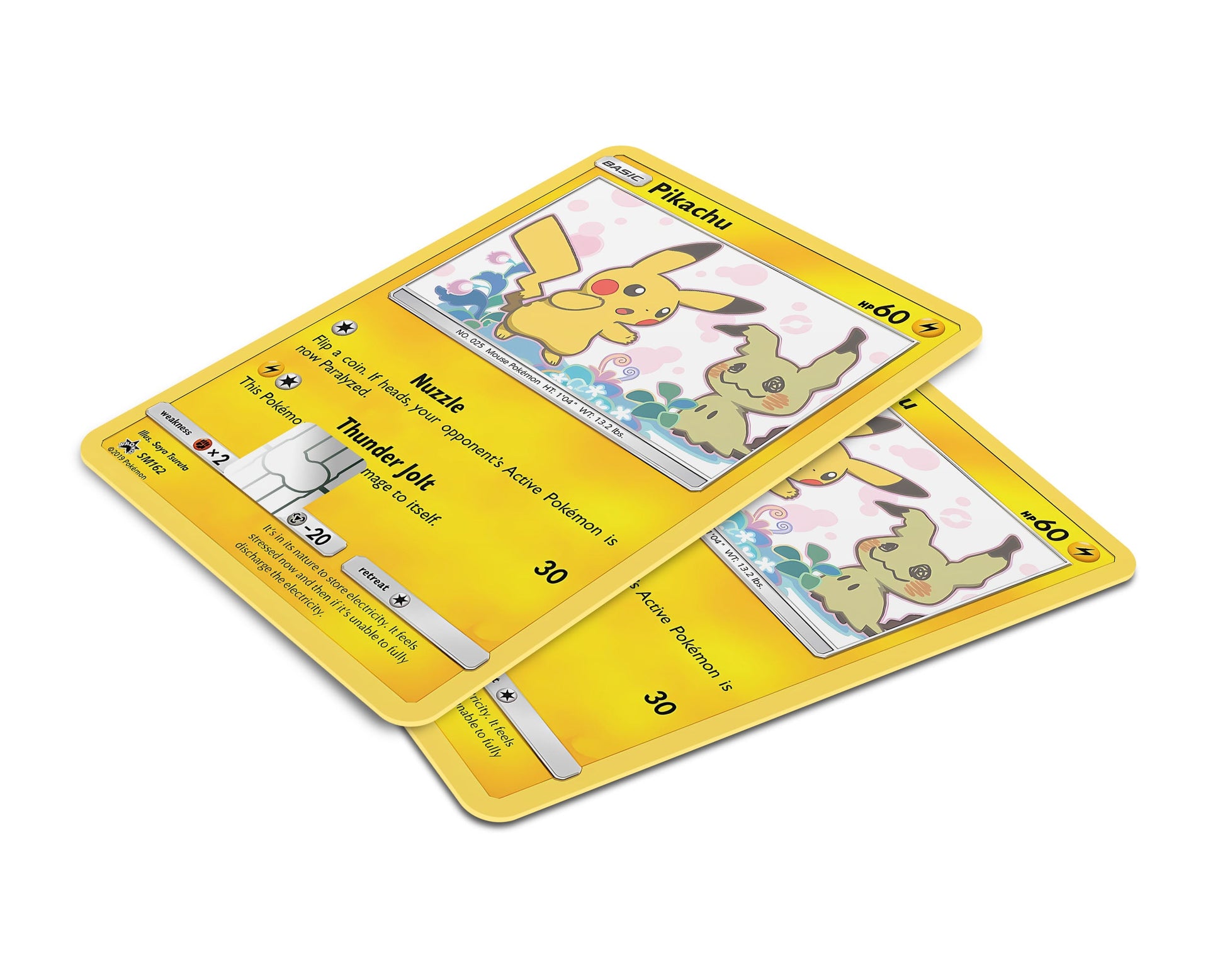 Pikachu Mimikyu Pokemon Card Credit Card Skin