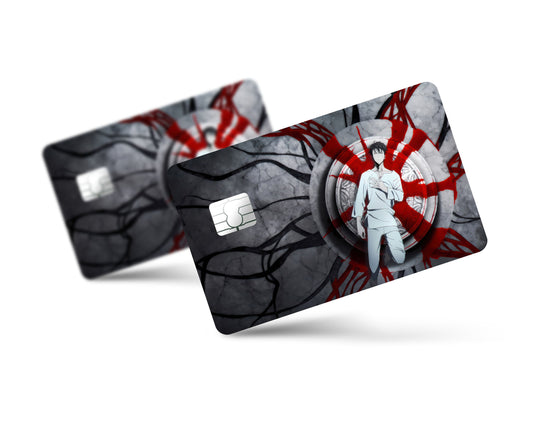 Anime Town Creations Credit Card Solo Leveling Key Art Full Skins - Anime Solo Leveling Credit Card Skin