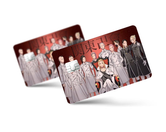 Anime Town Creations Credit Card Tokyo Revengers Kanto Manji Gang Full Skins - Anime Tokyo Revengers Credit Card Skin