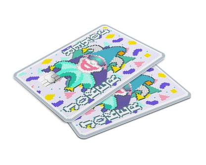 Anime Town Creations Credit Card Balatro Throwback Joker Window Skins - Anime Balatro Credit Card Skin