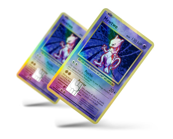 mewtwo pokemon card holographic Credit Card Skin [1] Hypnosis Country:outside US Disney Lorcana - All ZYGARDE