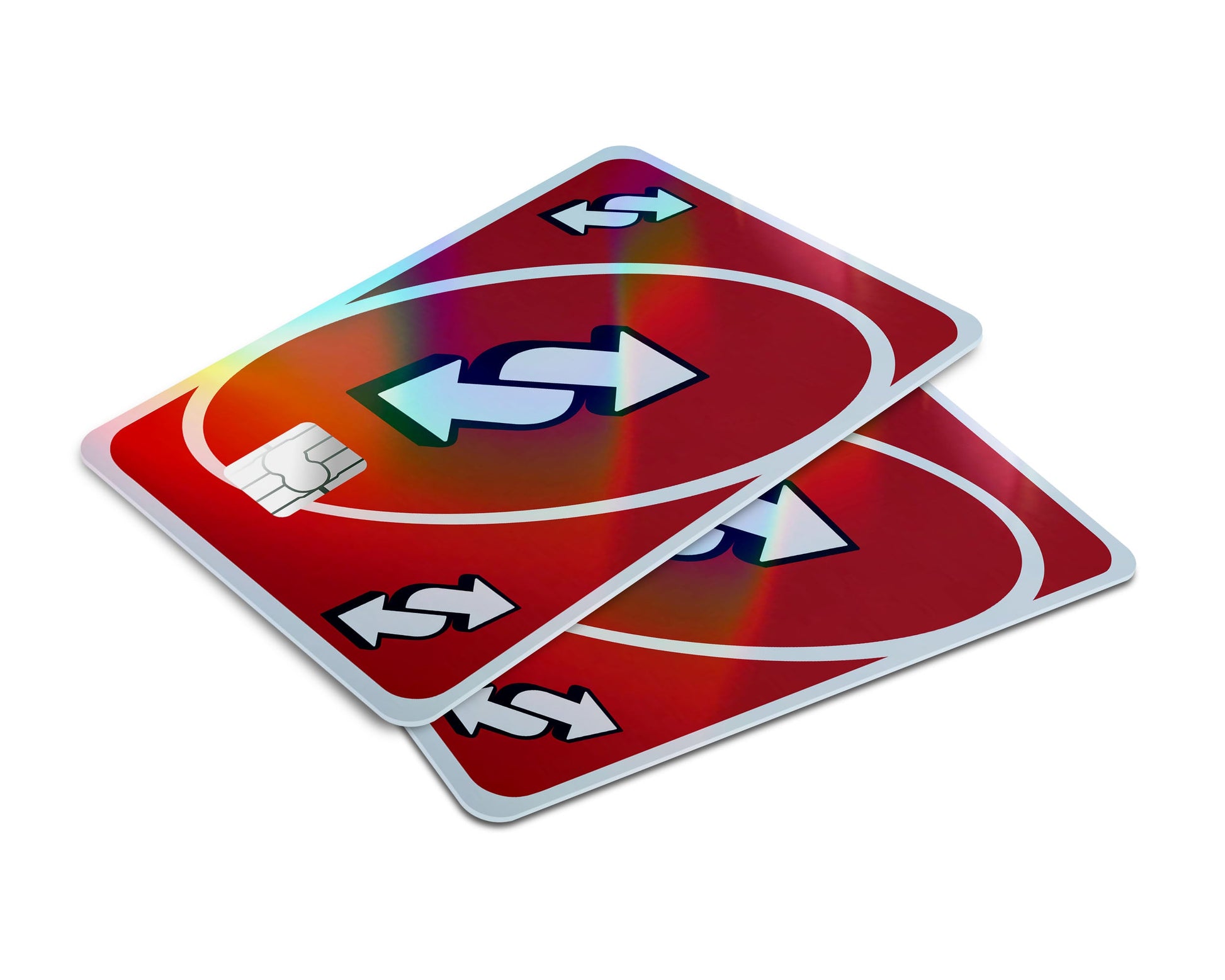 holographic uno cards UNO Mattel UNO Platinum Edition Card Game - Premium Holographic Foil Cards