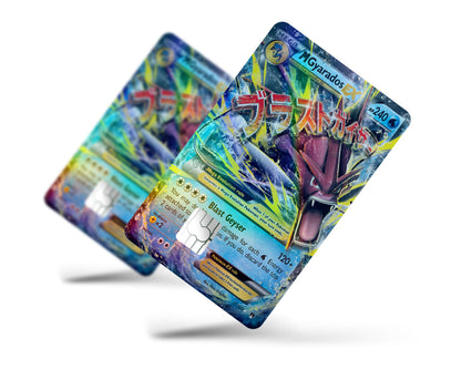 gyarados holographic pokemon card 151 PokeArtica AI Artwork Custom Card
