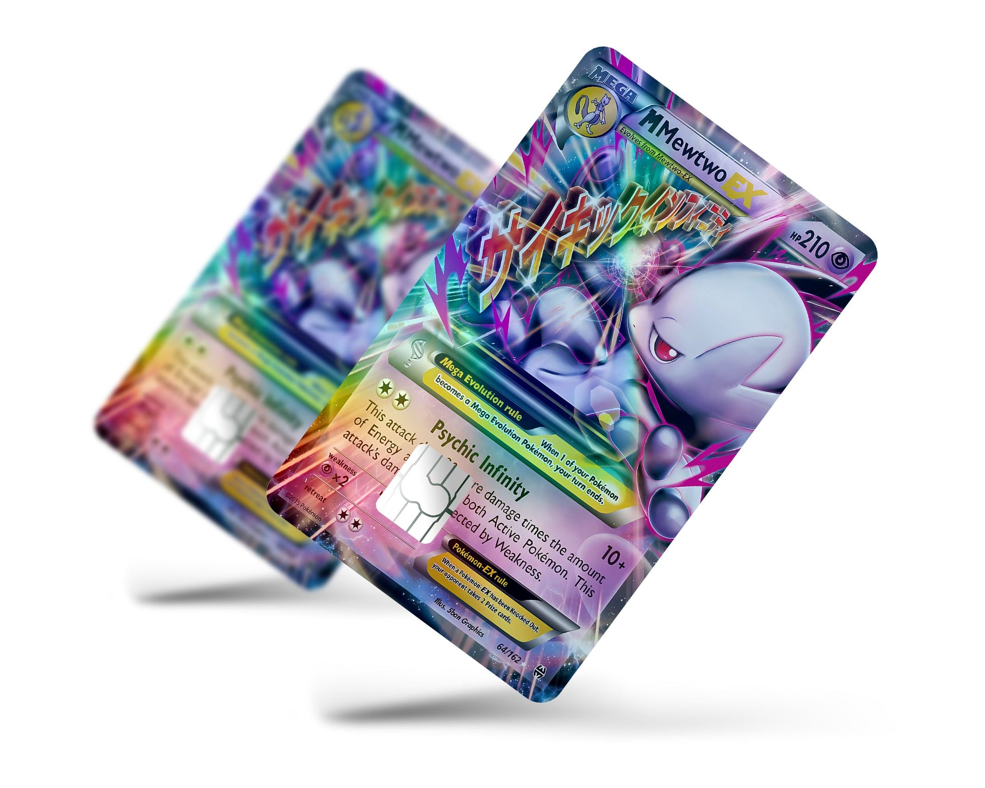 pokemon cards mega mewtwo Y Card Holographic Credit Card Skin Placeholder Image Provided Card:Rhystic Study The Best Sagas and @clear