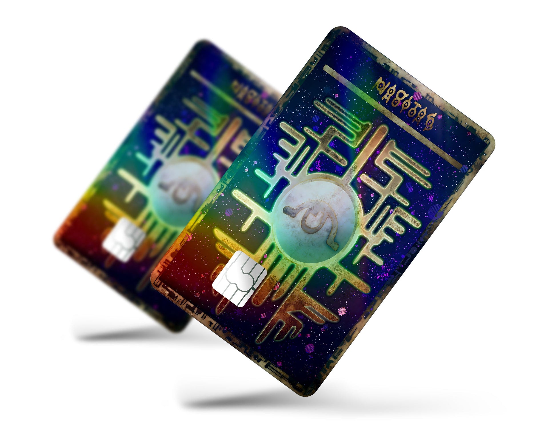 Anime Town Creations Holographic Credit Card Ancient Pokemon Card Full Skins - Anime Pokemon Holographic Credit Card Skin