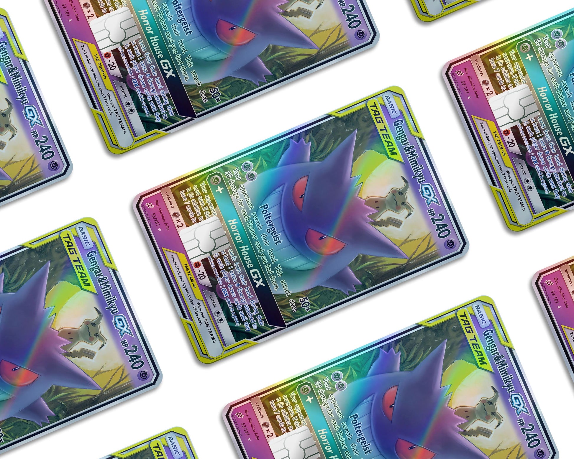 Tag Cute Gengar & Mimikyu Pokemon Card Holographic Credit Card Holographic Credit Card Skin Anime Town Creations Tag Cute Gengar & Mimikyu Pokemon Card Holographic Credit Card Holographic Credit Card Skin Anime Town Creations