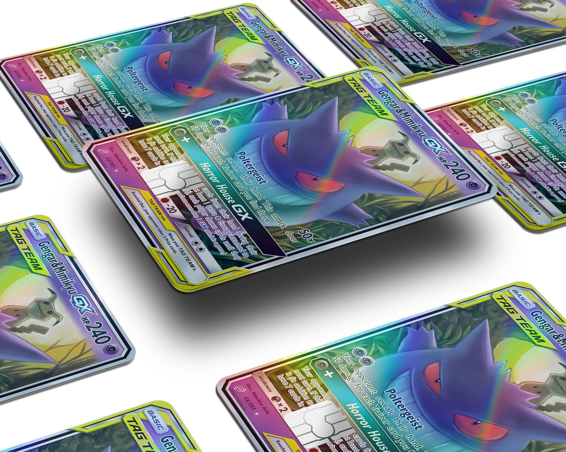 Tag Cute Gengar & Mimikyu Pokemon Card Holographic Credit Card Holographic Credit Card Skin Anime Town Creations Tag Cute Gengar & Mimikyu Pokemon Card Holographic Credit Card Holographic Credit Card Skin Anime Town Creations