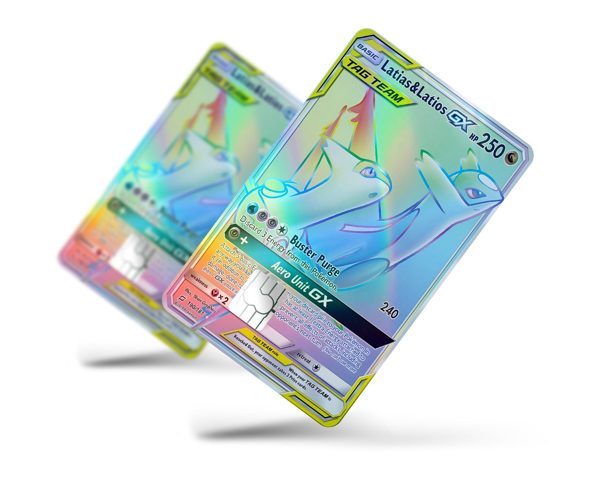 Tag Rainbow Latias & Latios Pokemon Card Holographic Credit Card Holographic Credit Card Skin Anime Town Creations Tag Rainbow Latias & Latios Pokemon Card Holographic Credit Card Holographic Credit Card Skin Anime Town Creations
