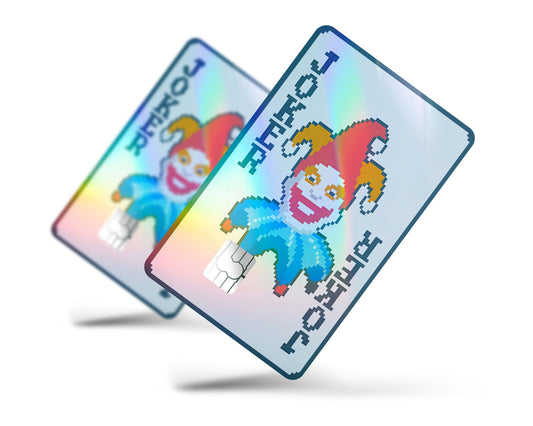Anime Town Creations Holographic Credit Card Balatro Joker Full Skins - Anime Balatro Holographic Credit Card Skin