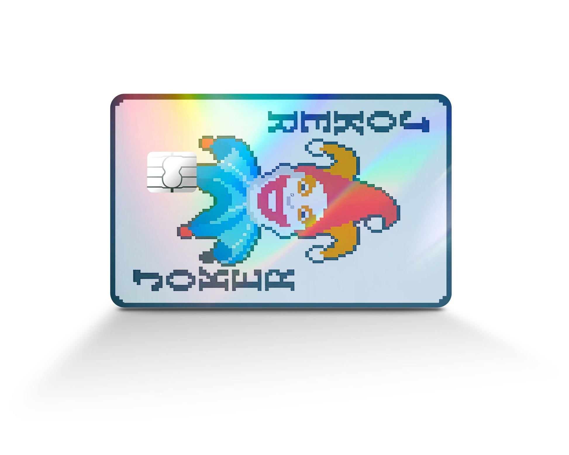 Balatro Joker Holographic Credit Card Holographic Credit Card Skin Anime Town Creations Balatro Joker Holographic Credit Card Holographic Credit Card Skin Anime Town Creations