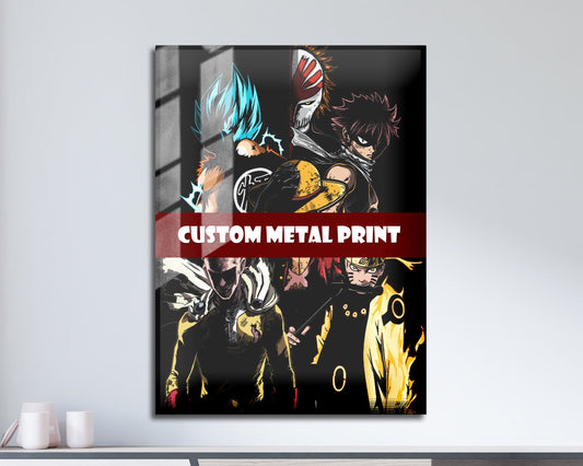 Anime Town Creations Metal Poster Create Your Own 11" x 17" Home Goods - Custom Custom Metal Poster