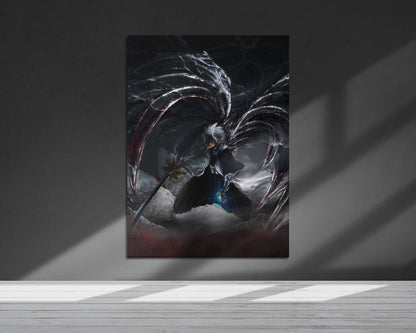 Anime Town Creations Metal Poster Bleach Hitsugaya Toshiro Dark Bankai 24" x 36" Home Goods - Anime Bleach Metal Poster