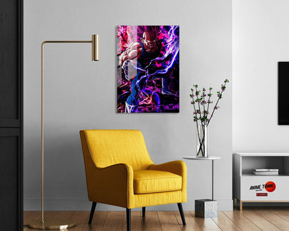 Dragon Ball Vegeta Ultra Ego Metal Poster