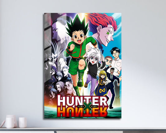 Anime Town Creations Metal Poster Hunter x Hunter Cover 5" x 7" Home Goods - Anime Hunter x Hunter Metal Poster