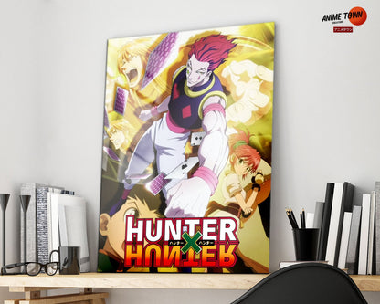 Anime Town Creations Metal Poster Hunter x Hunter Hisoka Morow 11" x 17" Home Goods - Anime Hunter x Hunter Metal Poster