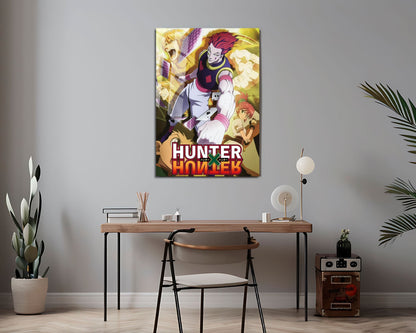Anime Town Creations Metal Poster Hunter x Hunter Hisoka Morow 16" x 24" Home Goods - Anime Hunter x Hunter Metal Poster