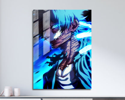 Anime Town Creations Metal Poster My Hero Academia Dabi 5" x 7" Home Goods - Anime My Hero Academia Metal Poster