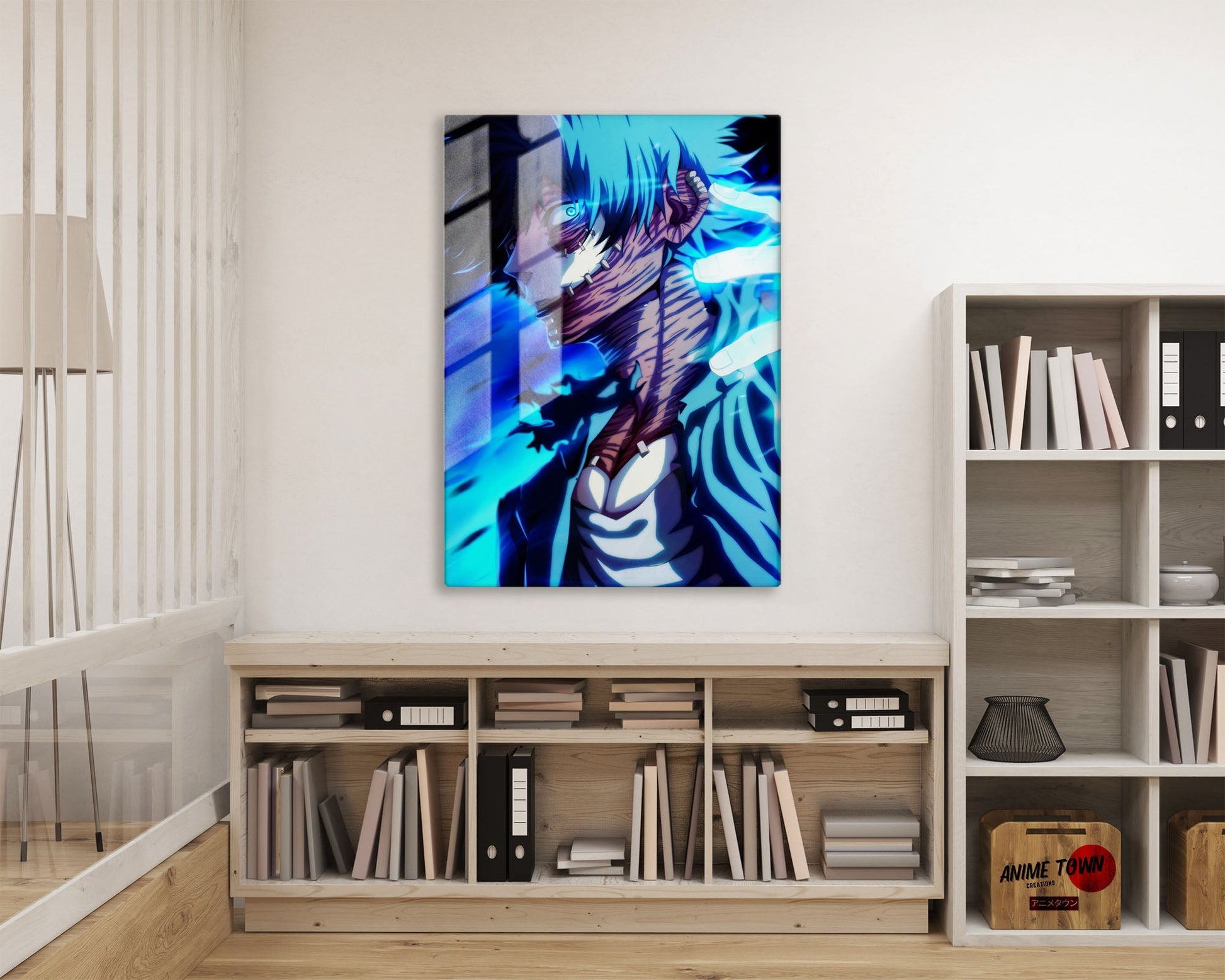 Anime Town Creations Metal Poster My Hero Academia Dabi 11" x 17" Home Goods - Anime My Hero Academia Metal Poster