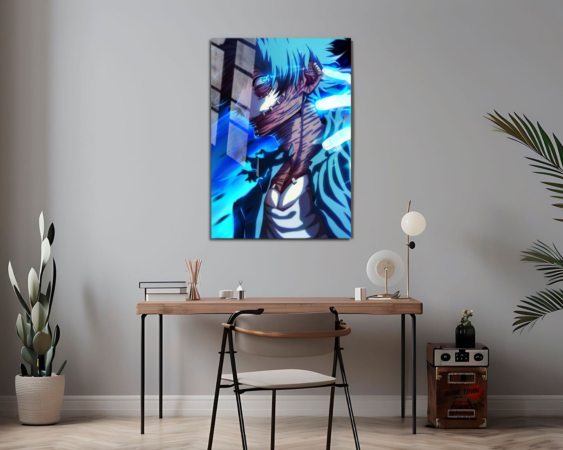 Anime Town Creations Metal Poster My Hero Academia Dabi 16" x 24" Home Goods - Anime My Hero Academia Metal Poster