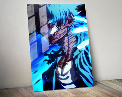 Anime Town Creations Metal Poster My Hero Academia Dabi 24" x 36" Home Goods - Anime My Hero Academia Metal Poster