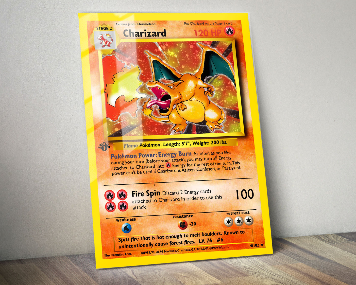 Pokemon Cards Metal Poster Set
