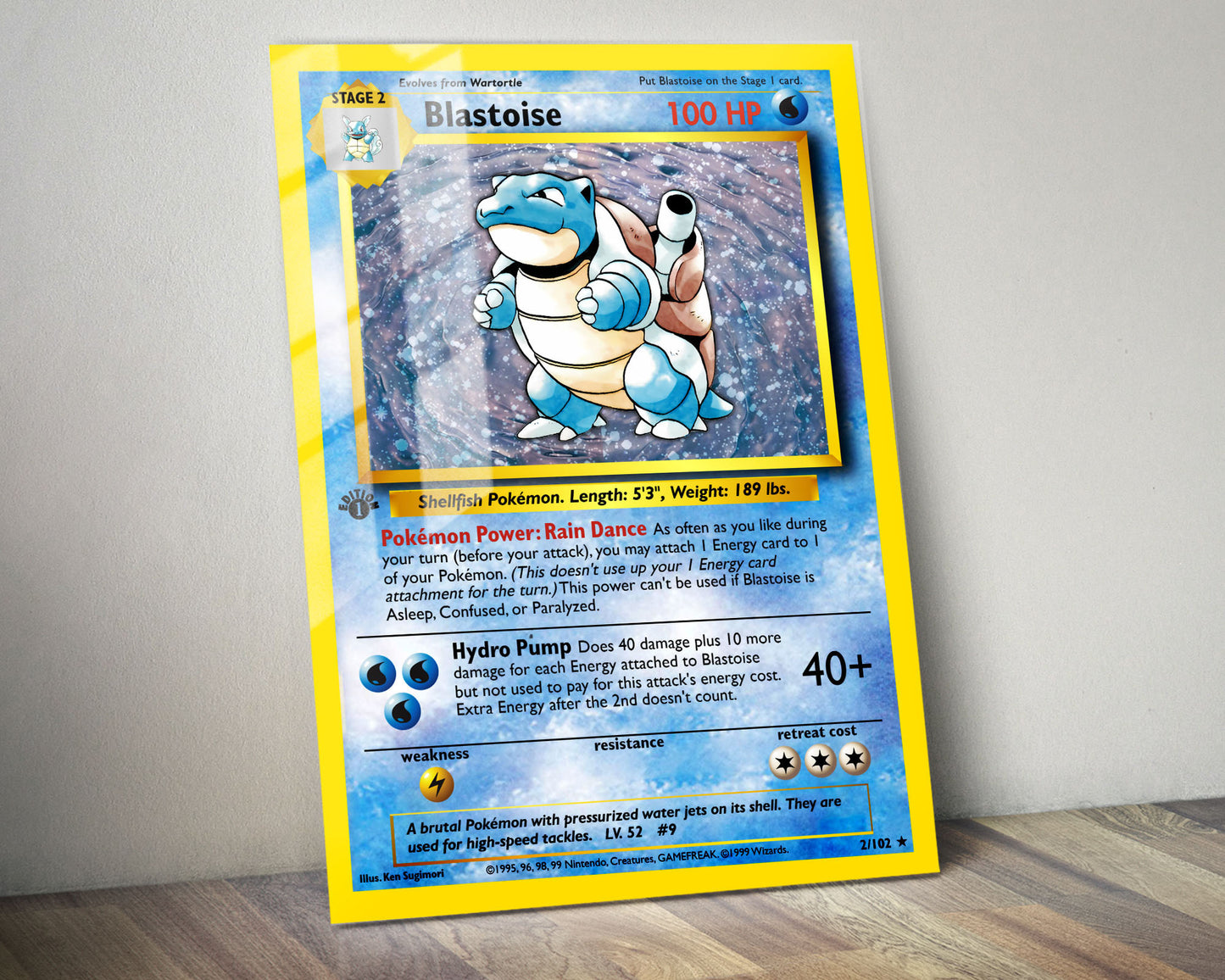Pokemon Cards Metal Poster Set