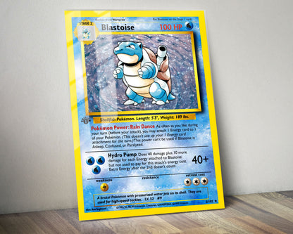 Pokemon Cards Metal Poster Set