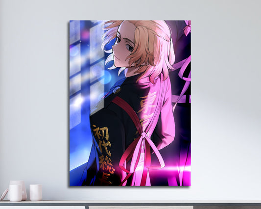 Anime Town Creations Metal Poster Tokyo Revengers Manjiro Sano 11" x 17" Home Goods - Anime Tokyo Revengers Metal Poster